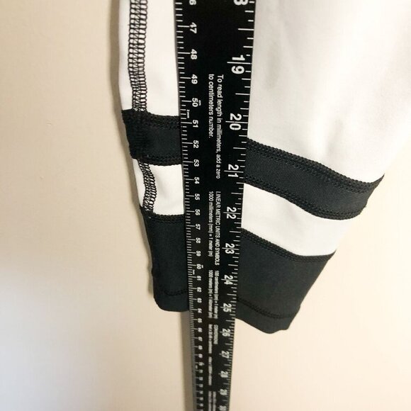 90 Degree by Reflex Athletic High Rise Leggings Black Small Athletic Activewear - Picture 4 of 7